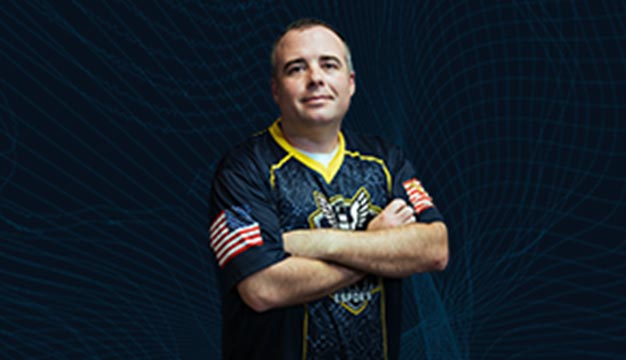 Joshua Watson of the U.S. Navy Esports Team Goats & Glory