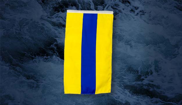 Having difficulty maneuvering, stay clear.