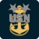 Navy Master Chief Petty Officer insignia